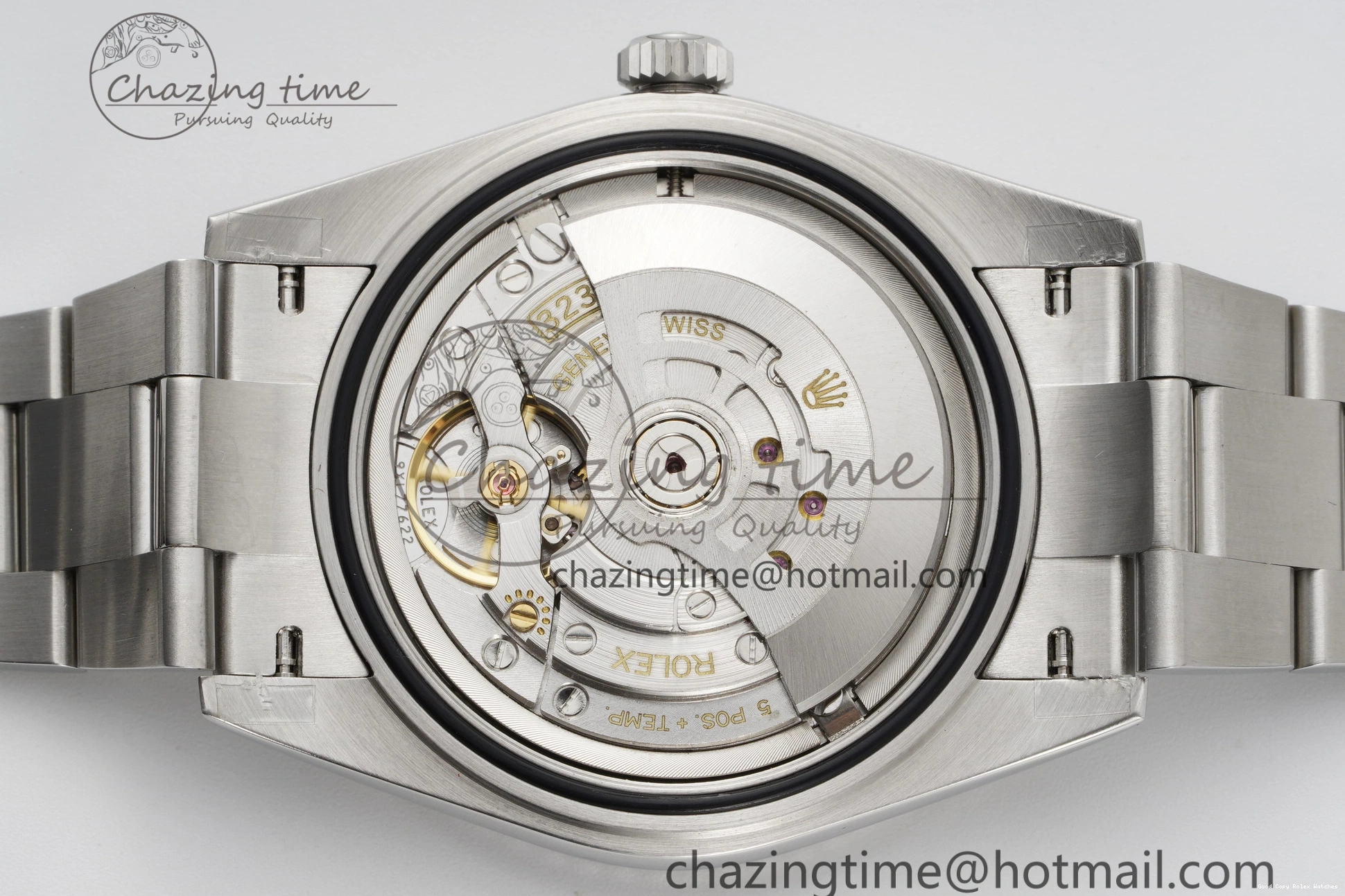 Good Copy Rolex Watches Green 41 V Oyster Steel VR3235 JDF Markers SS Dial Bracelet Sundust Arabic QuickDry DateJust 904L on 2238 0111